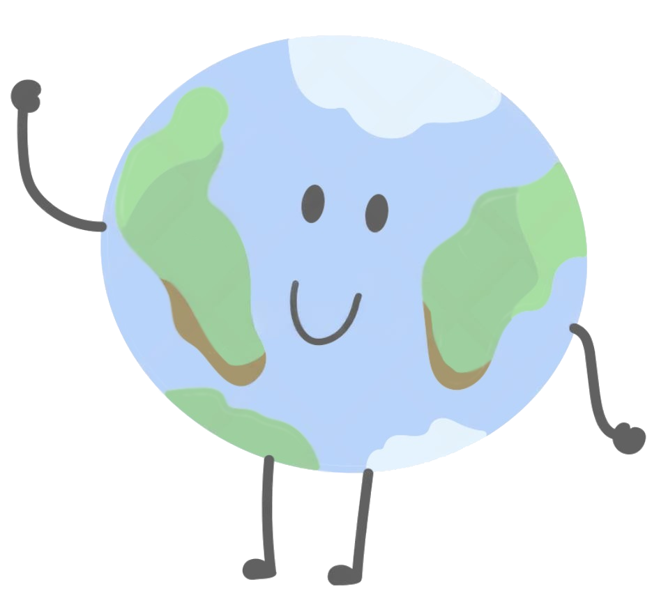 Smiling Earth illustration