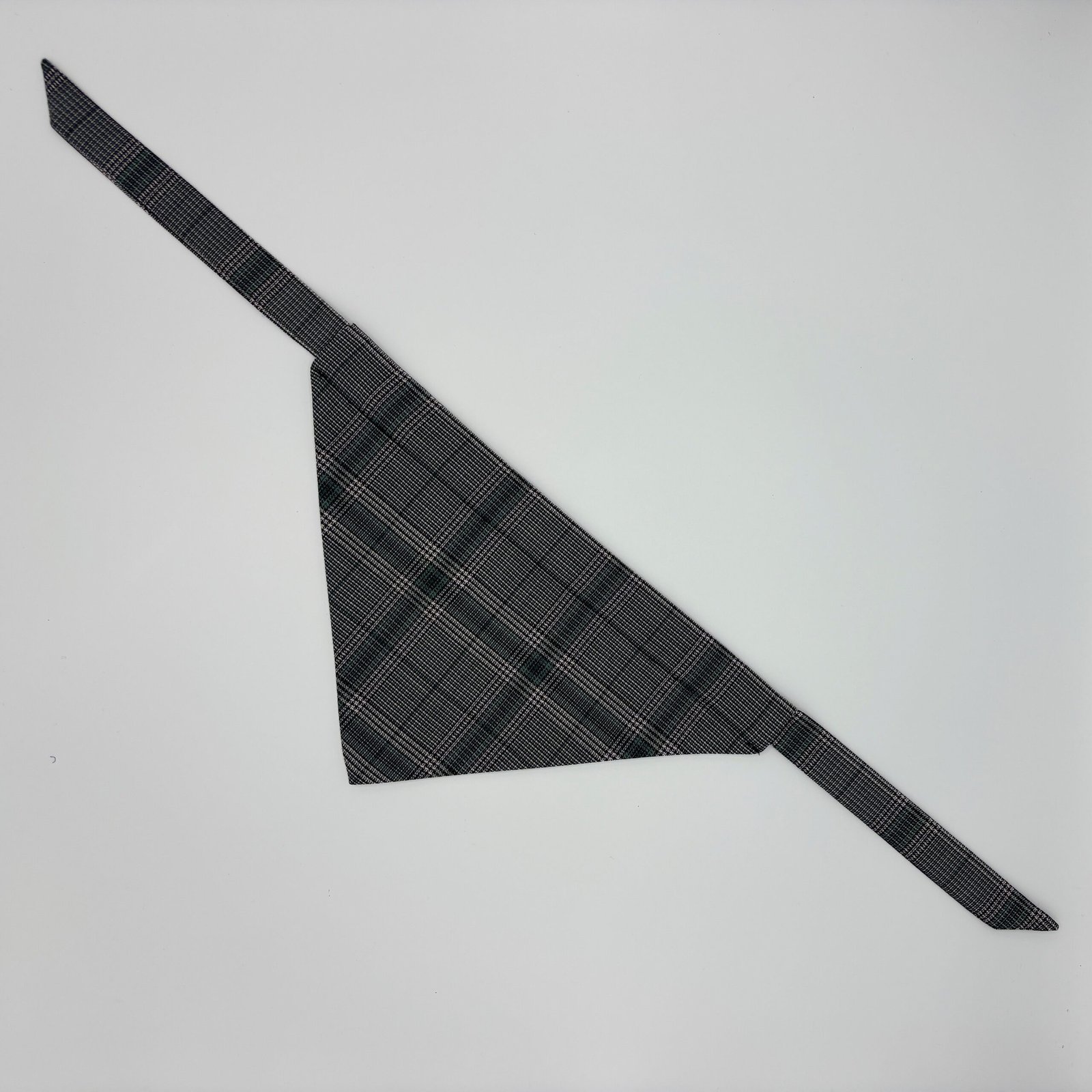 Green Check Dog Bandana - Image 8