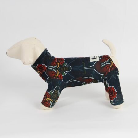 Poochi Dog Pyjamas - Rock and Rose Print