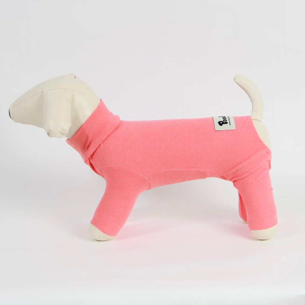 Classic Poochi Soft Coral Dog coat