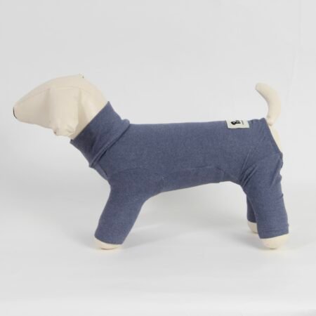 Classic Poochi Soft Navy Blue Dog coat